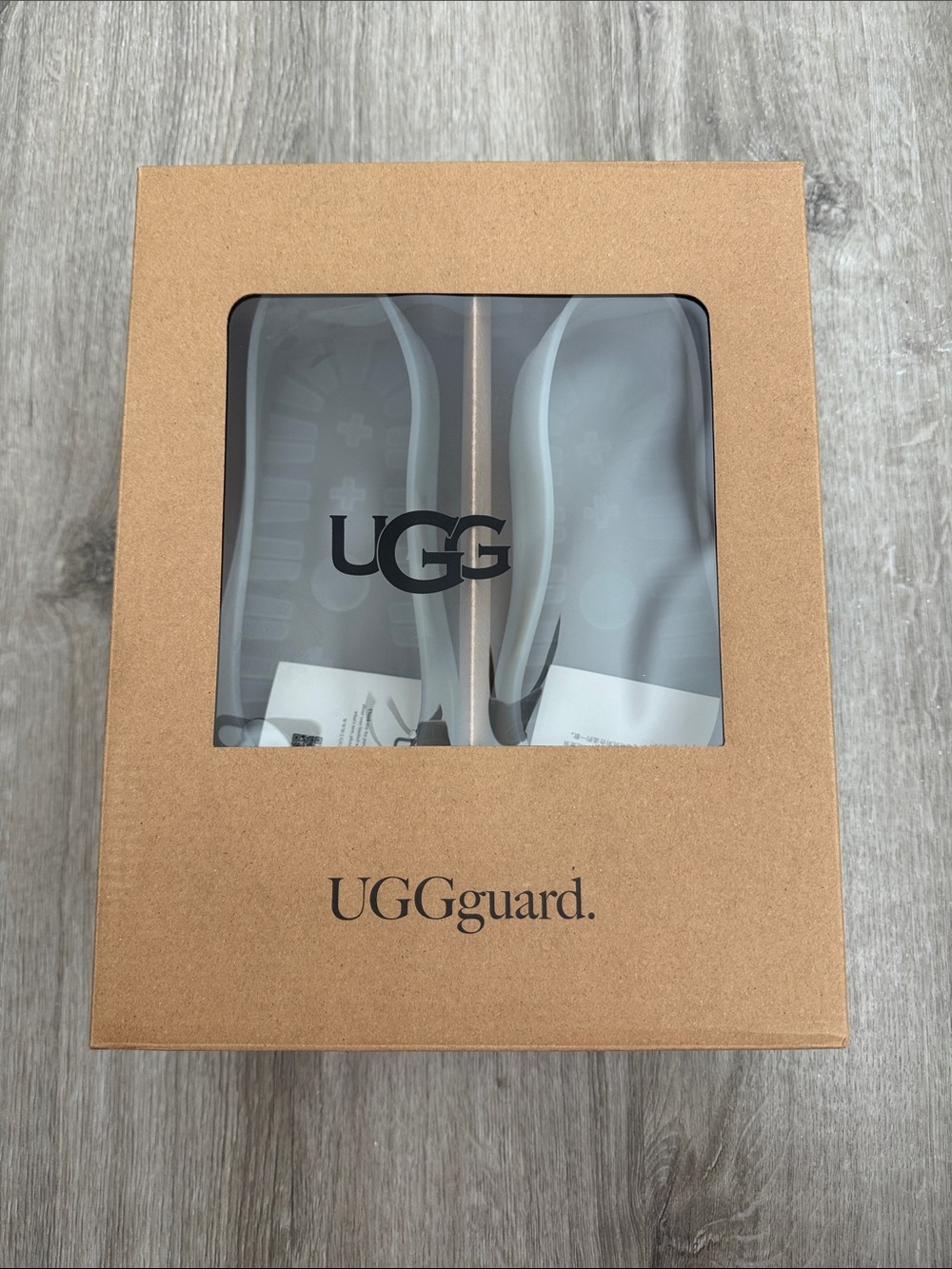 UGGguard Clear Protective Overshoes - Size Small (US 6-8W / US 5-7M) - NWT